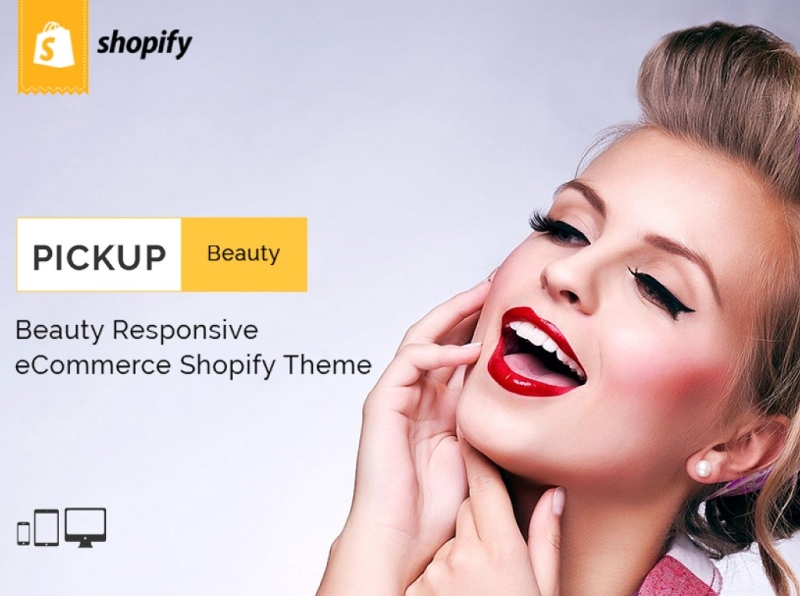 Pickup Beauty Shopify Theme 3d animation beauty branding design graphic design icon illustration illustrator logo motion graphics pickup responsive shopify shopify theme theme typography ui ux vector