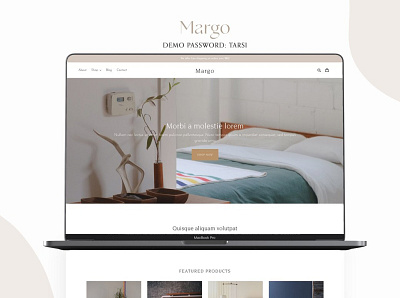 Margo Modern Shopify Theme 3d animation branding design ecommerce graphic design icon illustration illustrator logo motion graphics shopify shopify website template theme typography ui ux vector web design