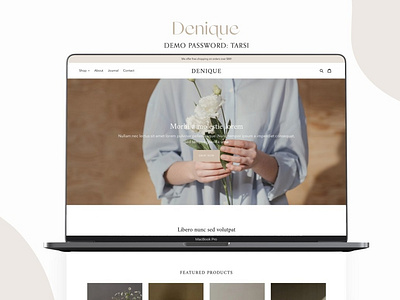 Denique Minimalistic Shopify Theme