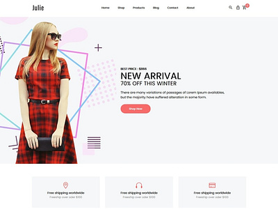 Fashion Shopify Theme Julie