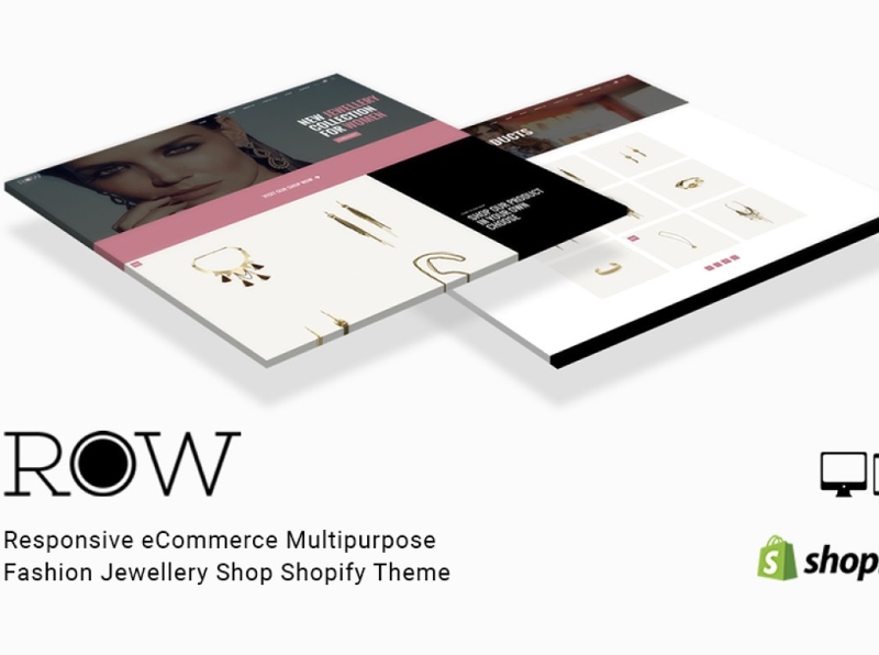 Row Jewelry Shop Shopify Theme