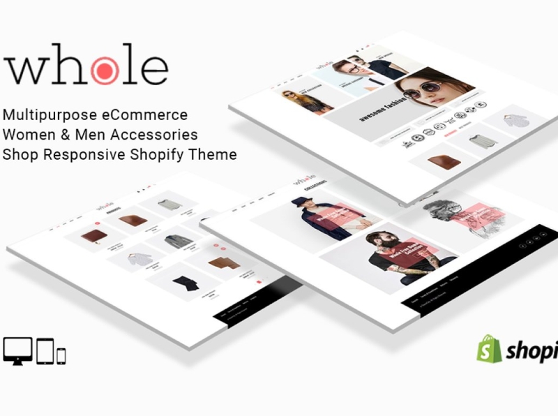 Whole Accessories Shop Shopify Theme 3d accessories animation branding design fashion theme graphic design icon illustration illustrator logo motion graphics shopify shopify theme theme typography ui ux vector whole shopify theme