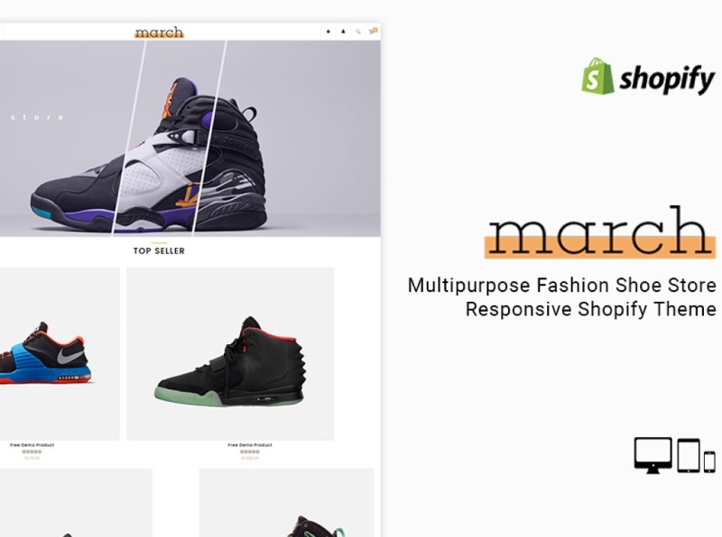 March Shoe Store Shopify Theme