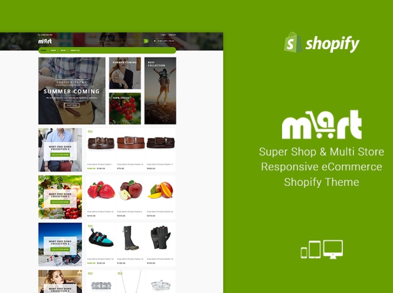 Mart eCommerce Shopify Theme