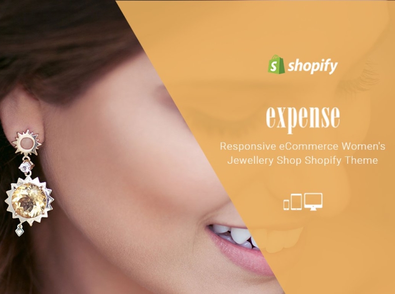 Expense Jewelry Shop Shopify Theme 3d accessories accessories shopify theme animation branding design expense shopify theme graphic design icon illustration illustrator logo motion graphics responsive shopify theme shopify theme theme typography ui ux vector