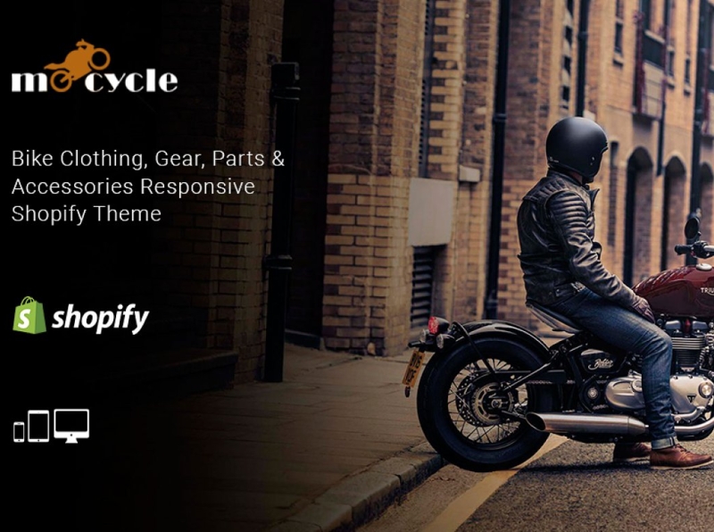 Motorcycle Responsive Shopify Theme 3d accessories accessories shopify theme animation branding design graphic design icon illustration illustrator logo motion graphics responsive responsive shopify theme shopify theme typography ui ux vector