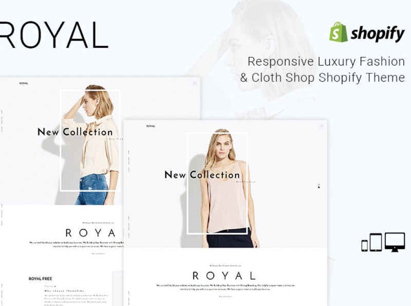 Royal Fashion Shop Shopify Theme 3d animation branding design fashion shopify theme graphic design icon illustration illustrator logo motion graphics responsive responsive shopify theme shopify shopify theme theme typography ui ux vector