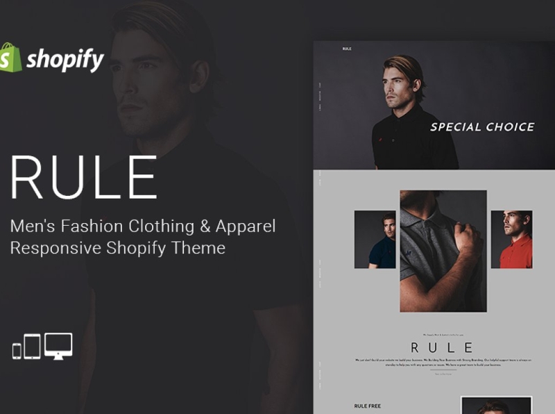 Rule Clothing Apparel Shopify Theme 3d animation apparel shopify theme branding design fashion fashion shopify theme graphic design icon illustration illustrator logo motion graphics responsive shopify theme shopify theme typography ui ux vector