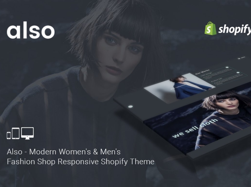 Also Fashion Shop Shopify Theme 3d animation branding design fashion shopify theme graphic design icon illustration illustrator logo motion graphics responsive responsive shopify theme shopify shopify theme theme typography ui ux vector