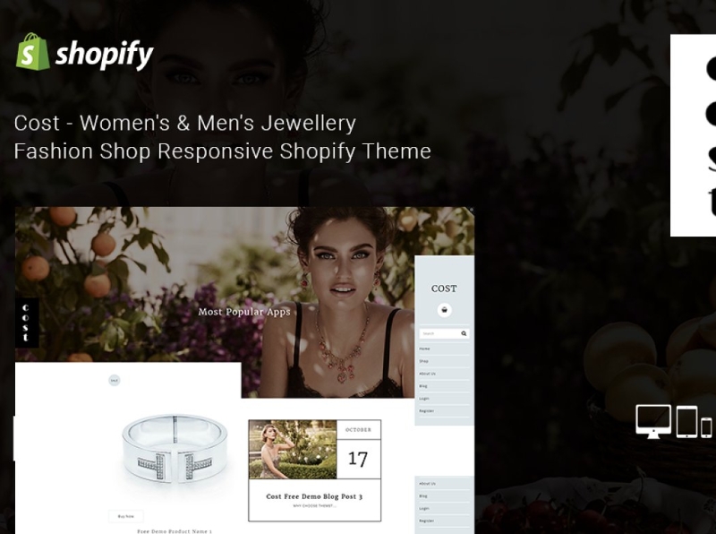 Cost Jewelry Fashion Shopify Theme 3d accessories shopify theme animation branding cost shopify theme design graphic design icon illustration illustrator logo motion graphics responsive responsive shopify theme shopify theme theme typography ui ux vector