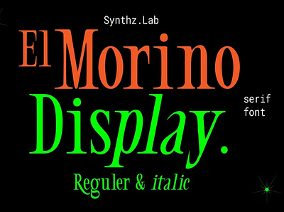 El Morino New Trendy Serif 3d animation basic dancing style branding branding materials design display typeface graphic design icon illustration illustrator logo modern display family motion graphics serif trendy typography ui ux vector