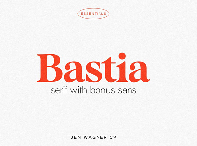 Bastia A modern serif & bonus sans 3d animation branding design graphic design icon illustration illustrator logo motion graphics typography ui ux vector