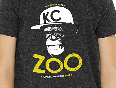 Zoo graphic ape chimpanzee tshirt zoo
