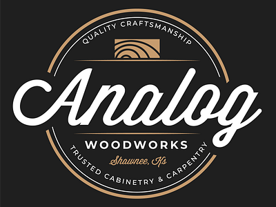 Logo branding illustrator logo woodworking