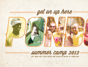 Pondo Brochure camp print retro summer