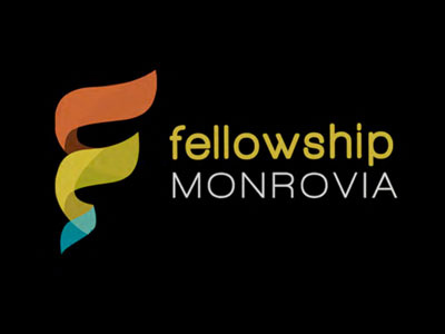 Fellowship Logo black brand church contrast design logo