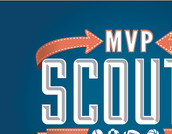 MVP Scouts Logo branding graphic design icon logo