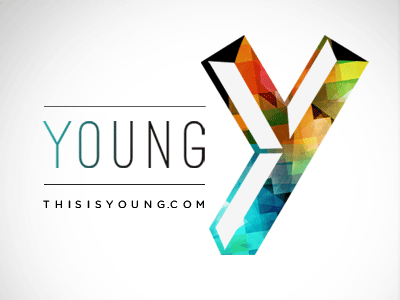 Young branding church color design youth