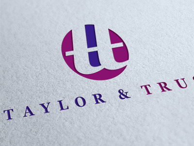 Taylor & Trust Logo design investment logo property consultancy real estate