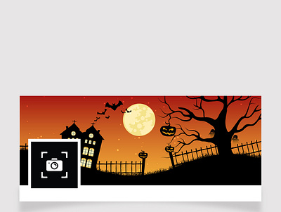 Halloween facebook cover promotion