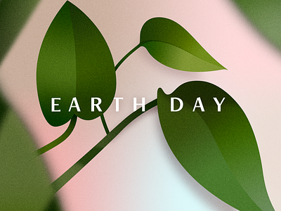 BSDS Thunderdome: Earth Day earth earthday grain texture grainy planet plant illustration plants vector illustration