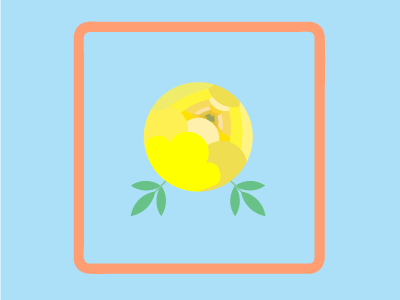 Marigold flower icon