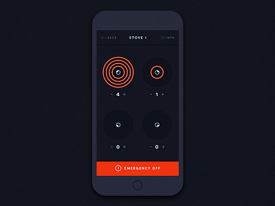 Daily UI #7 - Settings app daily dailyui oven settings smart smart oven ui