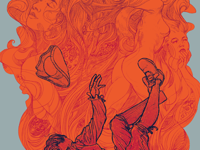 New Screen Print WIP by Kevin Tong on Dribbble
