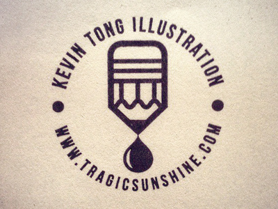 New Kevin Tong illustration Logo and Stamp design illustration kevin tong illustration logo stamp
