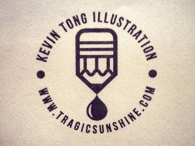 New Kevin Tong illustration Logo and Stamp