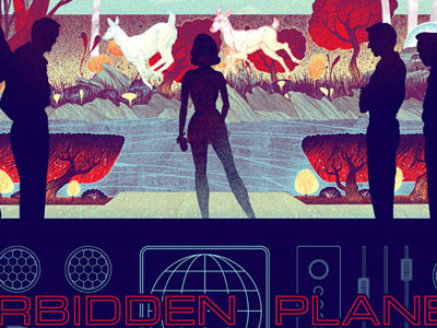 Forbidden Planet Poster