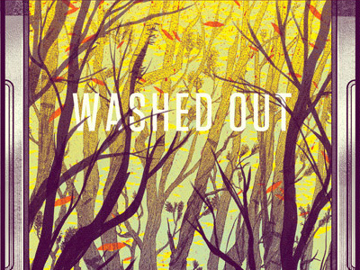 Washed Out Poster for Mohawk, Austin show