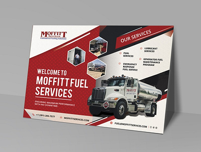 Moffitt Services flyer design