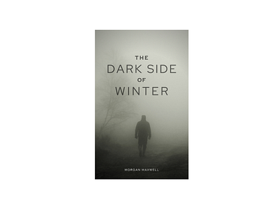 The Dark Side of Winter bookcover branding business design ebook cover ebook design graphics illustration