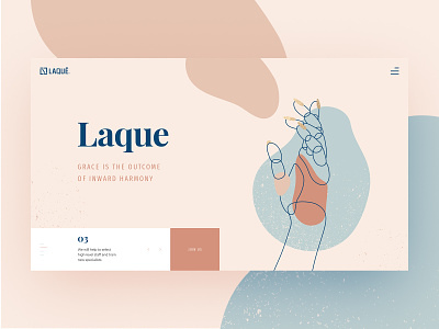 Manicure Studio Web design Concept