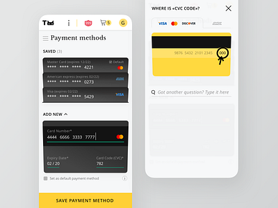 Payment methods