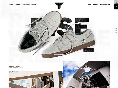 Fallen Footwear by Michael McNeive for Drexler on Dribbble