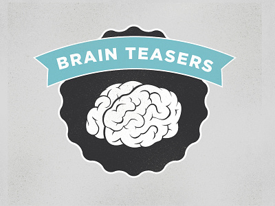 Brain Teasers! brainz logo vector