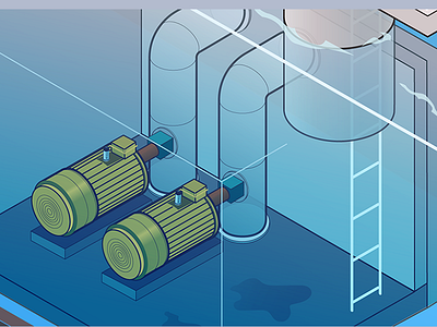 Technical Drawing - Underwater Pumps