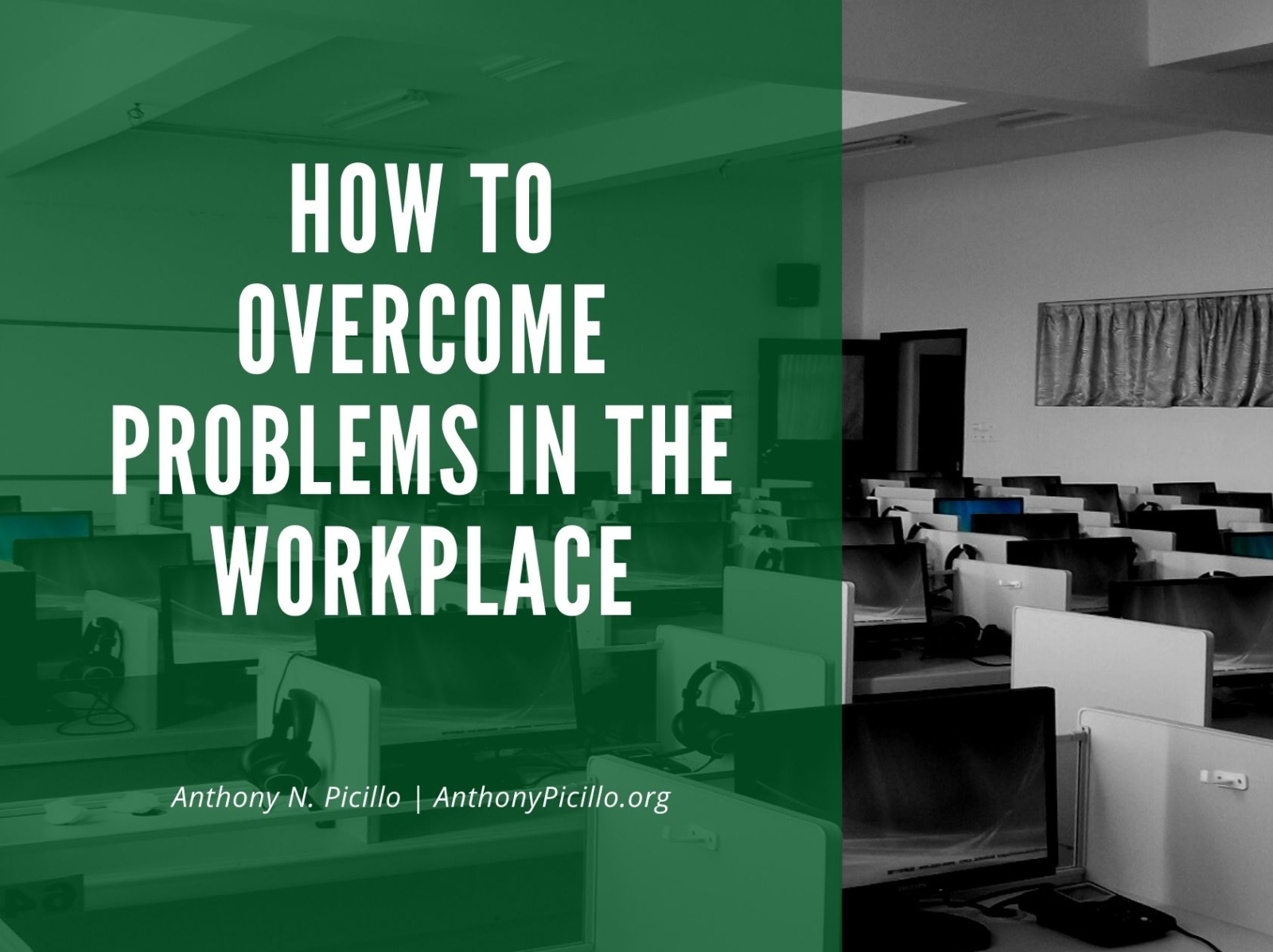 Dribbble - How To Overcome Problems In The Workplace.jpg By Anthony N ...