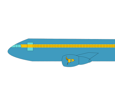 Pan Am Rebranding Plane Design branding design graphic design illustration logo vector