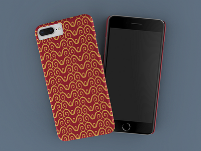 S Pattern Phone Case