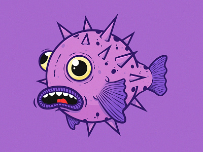 / Fugu / 🐡 blowfish doodle fugu inktober inktober2018 poisonous