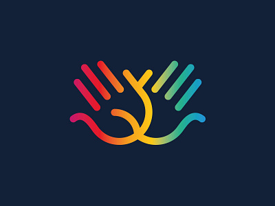 / HANDsome / 🤲 branddesign branding hands logo logo design vector