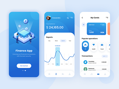 Finance app branding design graphic design ui