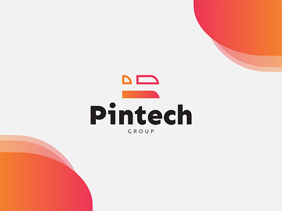 Pintech Group Branding branding design graphic design logo logo design modern sleek