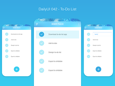 DailyUI 042 - To-Do List