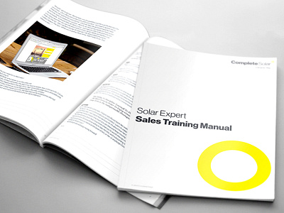 Training Manual book book design complete solar manual paper solar