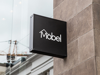 Möbel brand concept design furniture home identity logo mockup surgery type visual