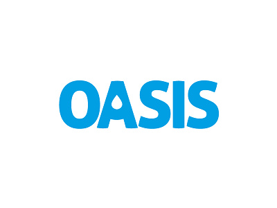 Unused concept (Oasis) brand branding concept drop identity integral logo logotype oasis type unused water
